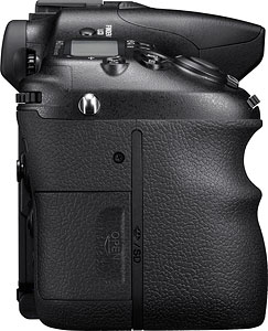 Sony's Alpha SLT-A77 Translucent Mirror camera. Image provided by Sony Electronics Inc. Click for a bigger picture!