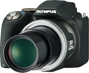 Olympus' SP-590 UltraZoom digital camera. Photo provided by Olympus Imaging America Inc. Click for a bigger picture!