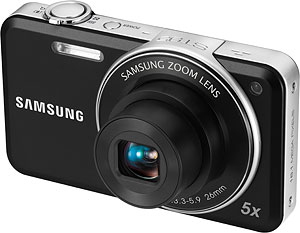 Samsung's ST95 digital camera. Photo provided by Samsung Electronics Co. Ltd. Click for a bigger picture!