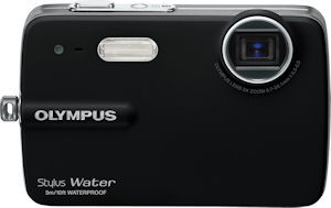 Olympus' Stylus-550WP digital camera. Photo provided by Olympus Imaging America Inc. Click for a bigger picture!