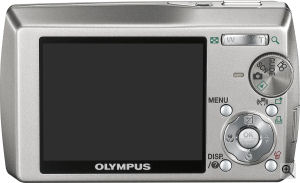 Olympus' Stylus 1000 digital camera. Courtesy of Olympus, with modifications by Michael R. Tomkins. Click for a bigger picture!