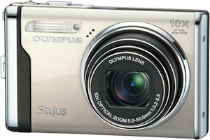 Olympus' Stylus-9000 digital camera. Photo provided by Olympus Imaging America Inc. Click for a bigger picture!