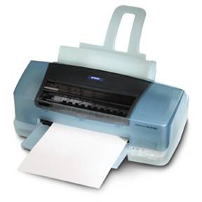 Epson's Stylus Color 880i photo printer. Courtesy of Epson.