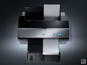 Epson's Stylus Pro 3800 photo printers. Courtesy of Epson, with modifications by Michael R. Tomkins. Click for a bigger picture!