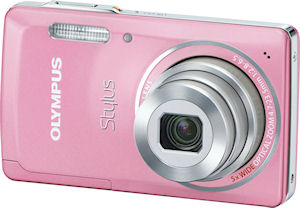 Olympus' Stylus-5010 digital camera. Photo provided by Olympus Imaging America Inc. Click for a bigger picture!