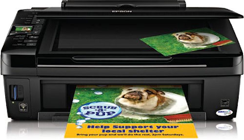 Epson's Stylus NX420 all-in-one. Photo provided by Epson America Inc.