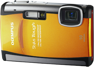 Olympus' Stylus Tough-6000 digital camera. Photo provided by Olympus Imaging America Inc. Click for a bigger picture!