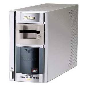 Nikon's Super Coolscan 4000 ED scanner. Courtesy of Nikon.