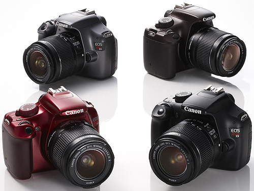 Canon's EOS Rebel T3 digital SLR is the subject of QuickPro's latest instructional DVD. Photo provided by Canon USA Inc. Click for a bigger picture!