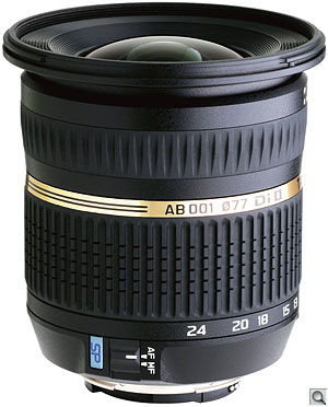 Tamron SP AF10-24mm F/3.5-4.5 Di II LD . Courtesy of Tamron, with modifications by Zig Weidelich. Click here for a bigger picture!