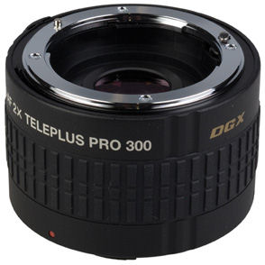 The Kenko TelePlus PRO 300 2.0x DGX teleconverter. Photo provided by THK Photo Products Inc.