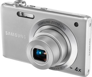 Samsung's TL105 digital camera. Photo provided by Samsung Electronics America Inc. Click for a bigger picture!