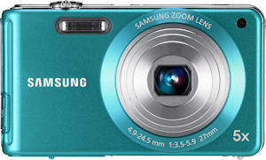 Samsung's TL110 digital camera. Photo provided by Samsung Electronics America Inc. Click for a bigger picture!