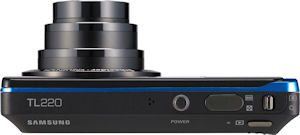 Samsung's TL220 digital camera. Photo provided by Samsung Electronics America Inc. Click for a bigger picture! 