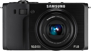 Samsung's TL500 digital camera. Photo provided by Samsung Electronics America Inc. Click for a bigger picture!