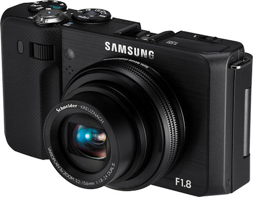 Samsung's TL500 digital camera. Photo provided by Samsung Electronics America Inc. Click for a bigger picture!