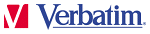 Verbatim's logo. Click here to visit the Verbatim website!