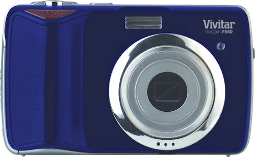 Vivitar's ViviCam F540 digital camera. Photo provided by Vivitar. Click for a bigger picture!