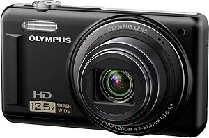 Olympus' VR-320 digital camera. Photo provided by Olympus Imaging America Inc. Click for a bigger picture!