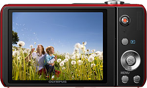 Olympus' VR-330 digital camera. Photo provided by OLYMPUS Europa Holding GmbH. Click for a bigger picture!