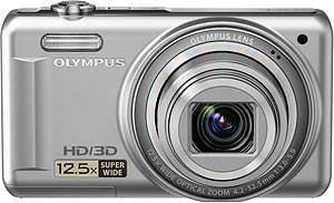 Olympus' VR-330 digital camera. Photo provided by OLYMPUS Europa Holding GmbH. Click for a bigger picture!