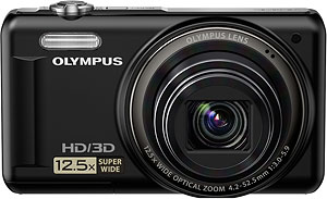 Olympus' VR-330 digital camera. Photo provided by OLYMPUS Europa Holding GmbH. Click for a bigger picture!