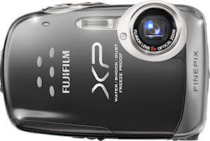 Fujifilm's FinePix XP10 digital camera. Photo provided by Fujifilm North America Corp. Click for a bigger picture!