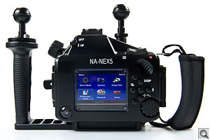 Nauticam NA-NEX5 Housing. Click for a larger image.