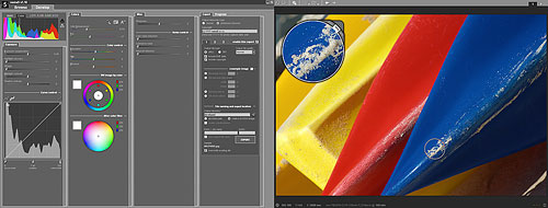 Screenshots of the nama5 raw processor in use. Image provided by nama5 s.r.o. Click for a bigger picture!