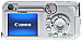 Front side of Canon A460 digital camera