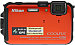 Front side of Nikon AW100 digital camera