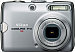Front side of Nikon P4 digital camera