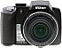 Front side of Nikon P80 digital camera