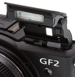 Panasonic DMC-GF2 Pop-up Flash