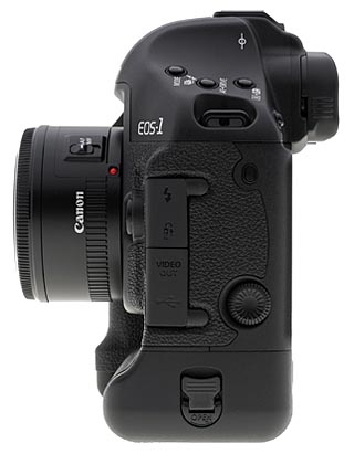 Canon's EOS-1D Mark III digital SLR.