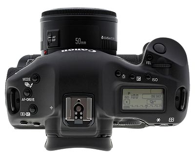 Canon's EOS-1D Mark III digital SLR.