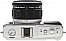 Front side of Olympus E-P1 digital camera