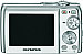 Front side of Olympus FE-200 digital camera