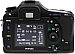 Front side of Pentax K20D digital camera