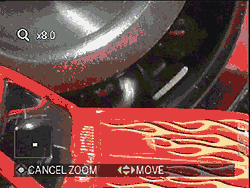 Sony W570 playback menu