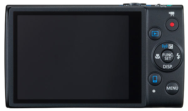 Canon ELPH 340 HS - top view