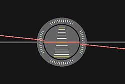 Canon EOS 5D Mark III dual axis level indicator