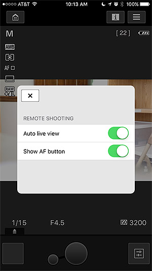Canon 80D Review -- App Screenshot