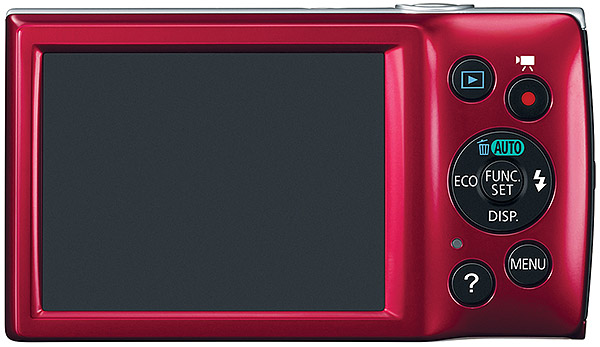 Canon ELPH 160 Review -- Rear view