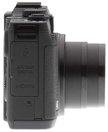 Canon G16 Review -- right side view