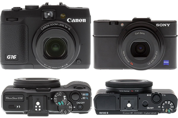Canon G16 Review - Sony RX100 II Comparison