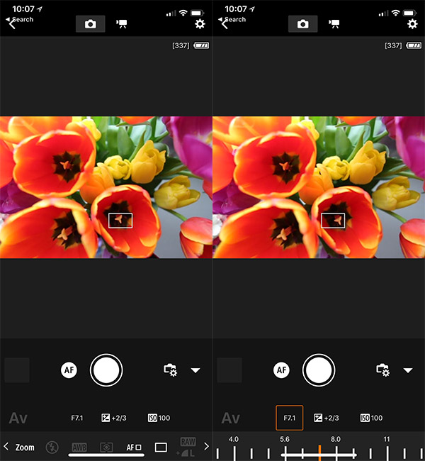 Canon G1qX III Review: Field Test -- Wireless Screenshot