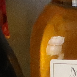 100% crop from Canon G9X Mark II test image taken at ISO 1600