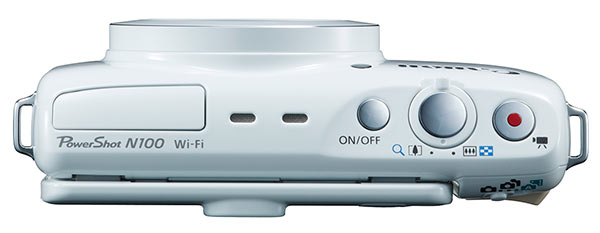 Canon N100 review - top view