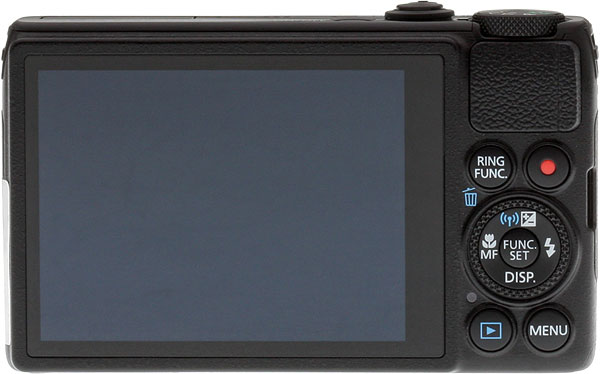 Canon S120 review -- Rear view